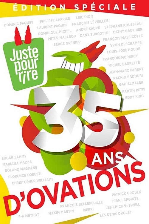 Juste pour rire - 35 ans d'ovations poster