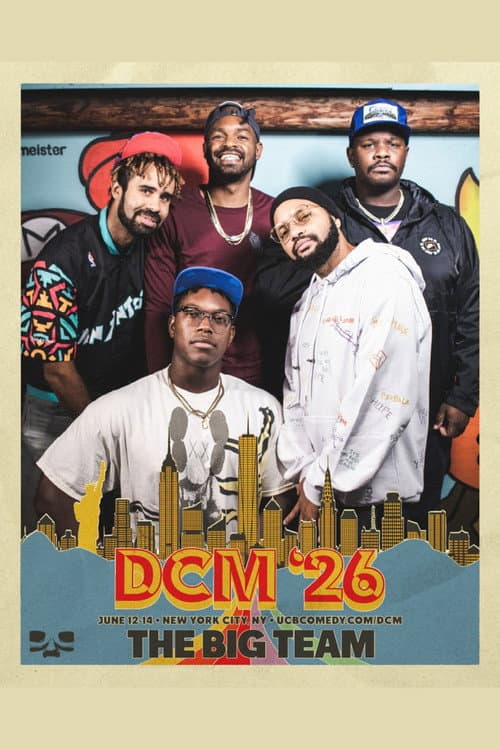 The Big Team: DCM '26 poster