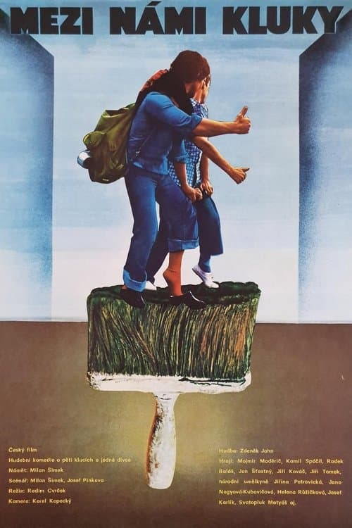 Mezi námi kluky poster