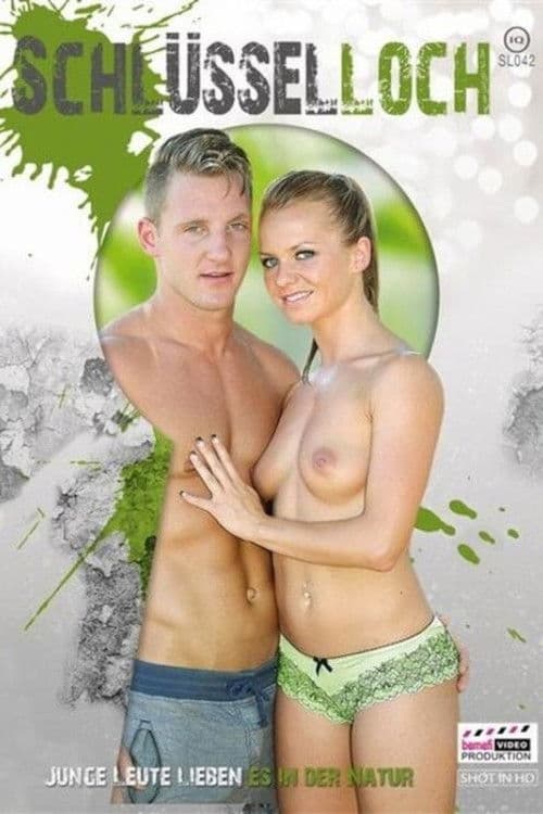 Schlüsselloch - Junge Leute lieben es in der Natur poster