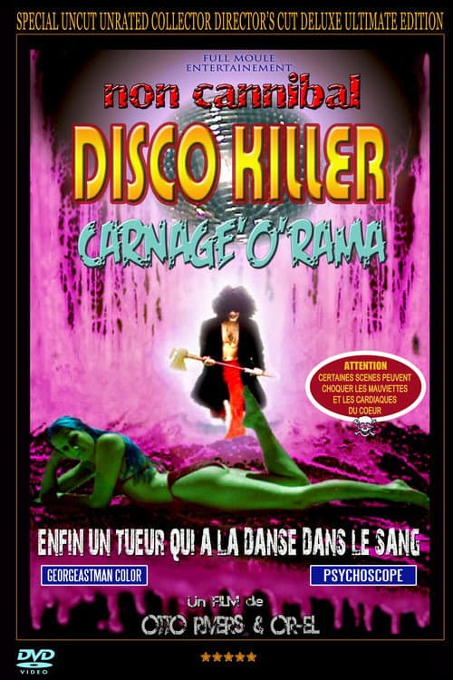 Non-Cannibal Disco Killer Carnage-O-Rama poster