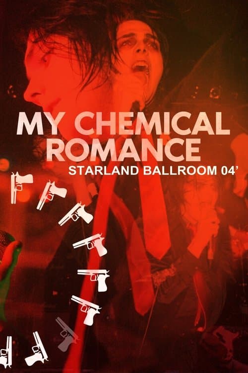 My Chemical Romance Live in Starland Ballroom 2004 poster