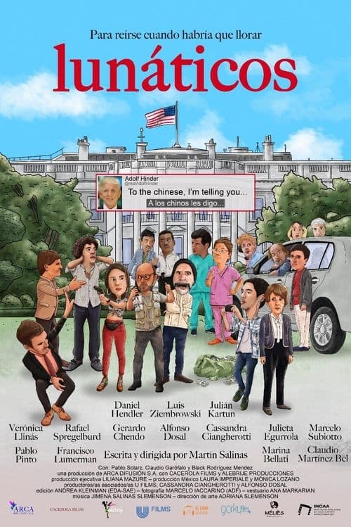 Lunáticos poster