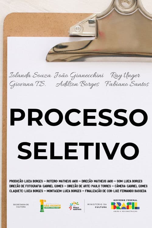 Processo Seletivo poster