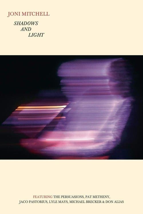 Joni Mitchell: Shadows and Light poster