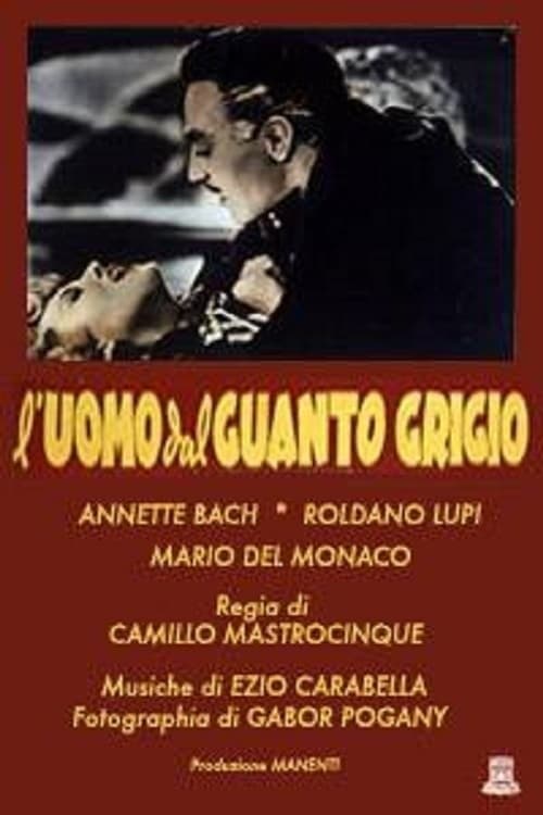 L'uomo dal guanto grigio poster