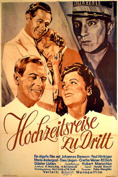 Hochzeitsreise zu dritt poster