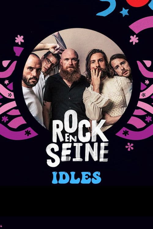 IDLES - Rock en Seine 2022 poster