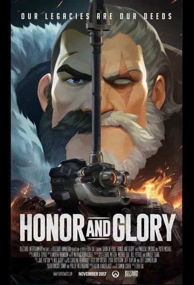 Overwatch Animated Short "Honor and Glory" poster
