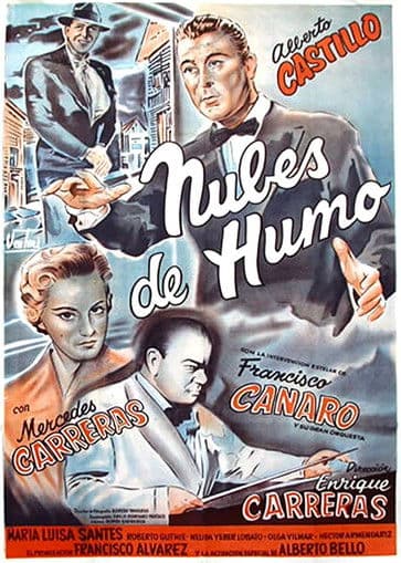 Nubes de humo poster