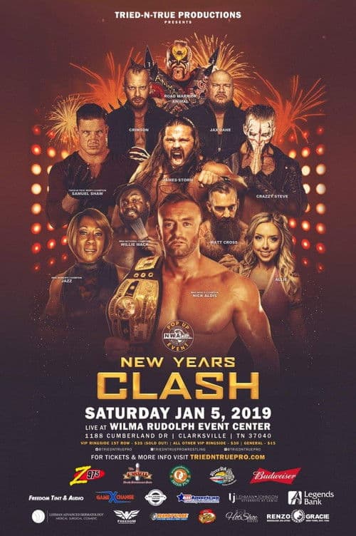 NWA New Years Clash poster