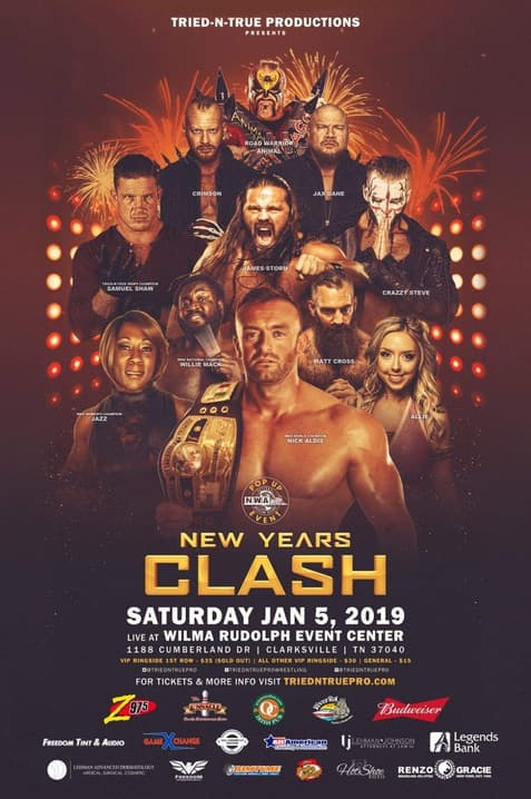 NWA New Years Clash poster