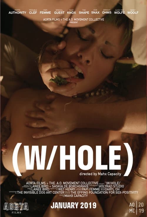 (W/HOLE) poster
