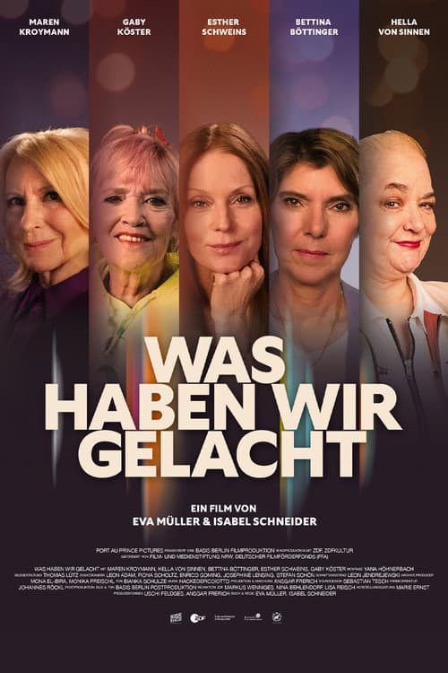 Was haben wir gelacht poster