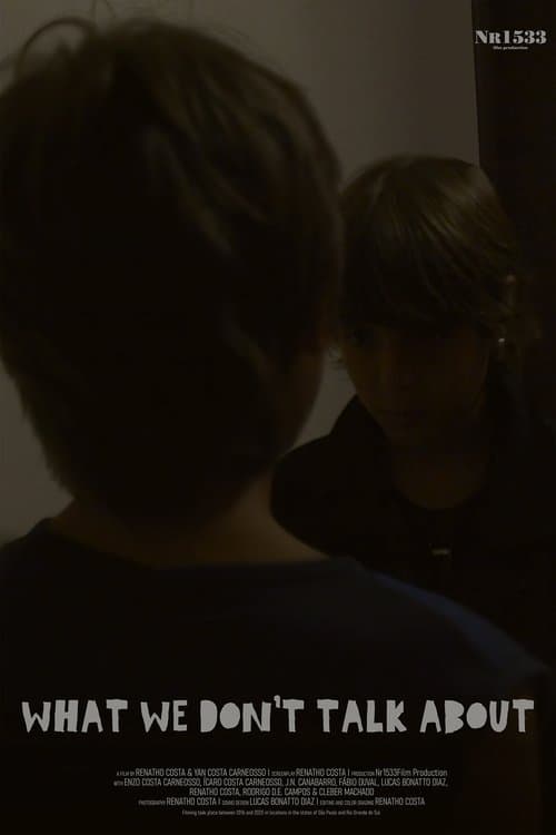 What we don't talk about poster
