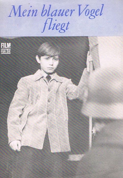 Mein blauer Vogel fliegt poster