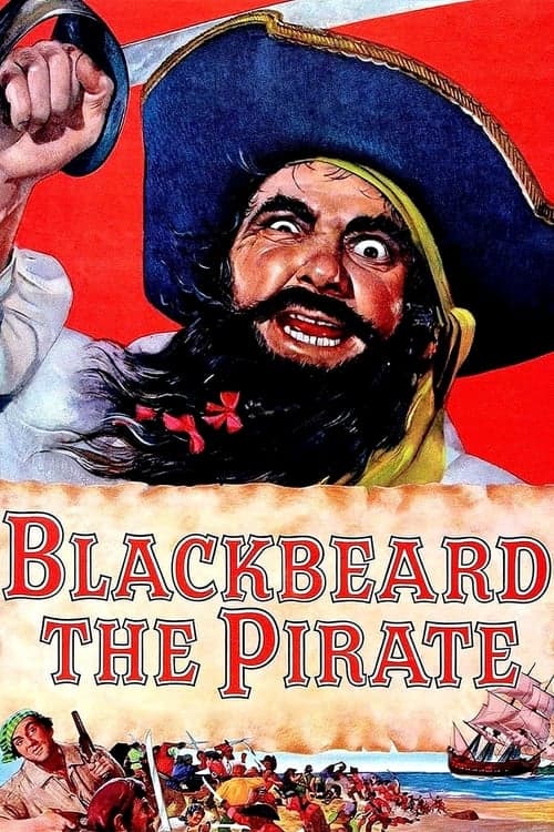 Blackbeard, the Pirate poster
