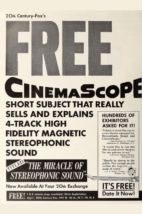 The Miracle of Stereophonic Sound poster