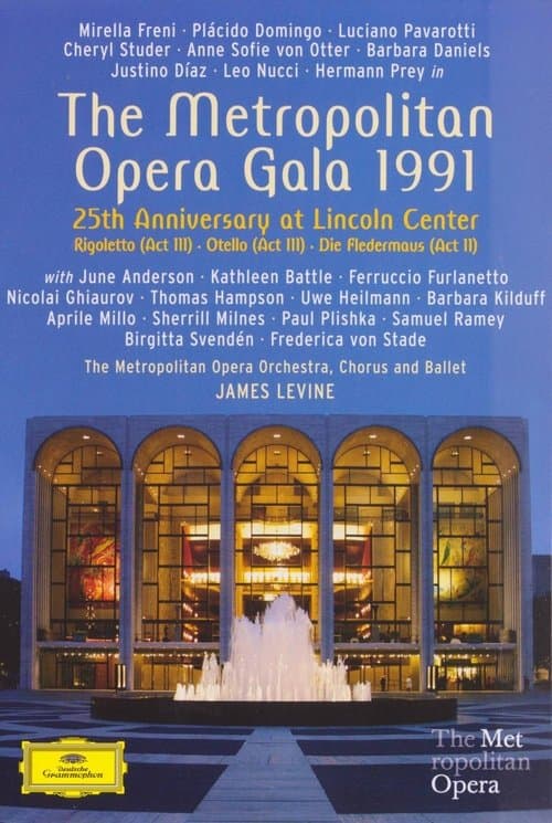 The Metropolitan Opera Gala 1991 poster