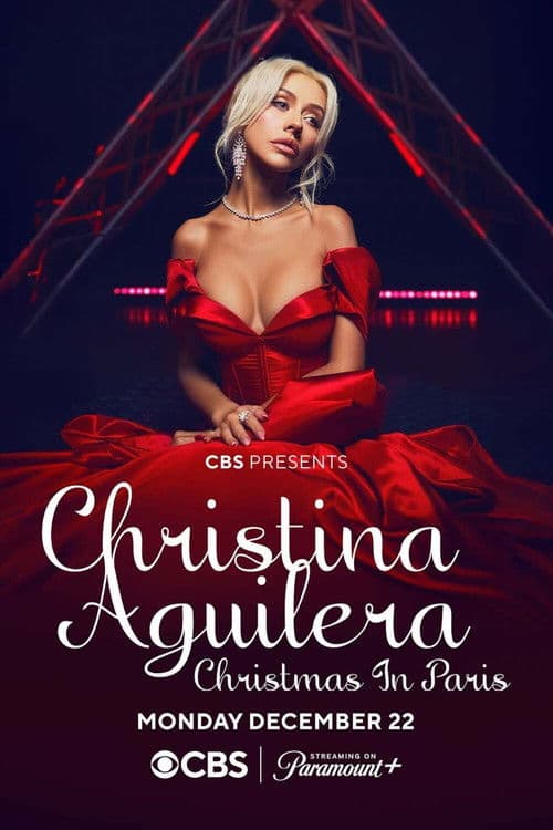 Christina Aguilera - Christmas in Paris poster