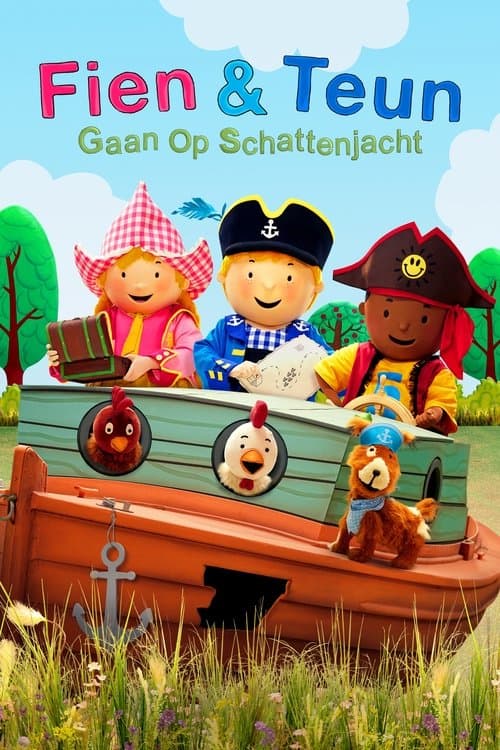 Fien & Teun gaan op schattenjacht poster