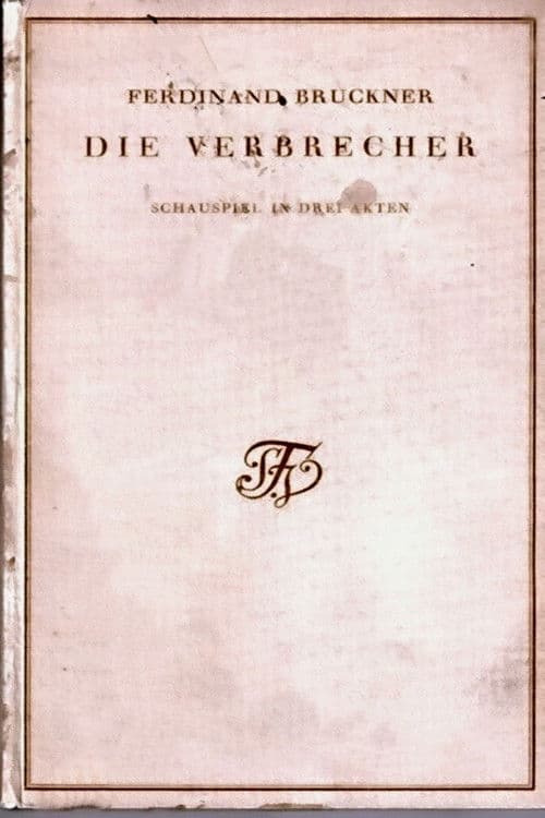 Die Verbrecher poster