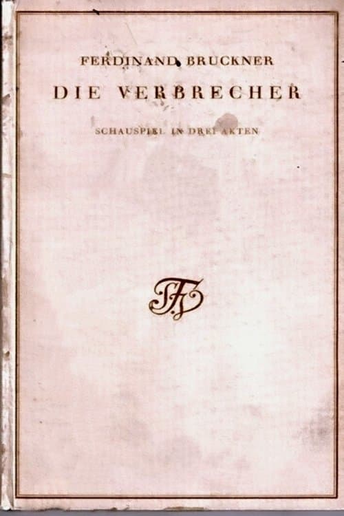 Die Verbrecher poster