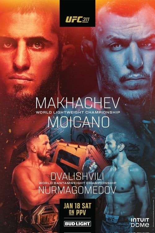 UFC 311: Makhachev vs. Moicano poster