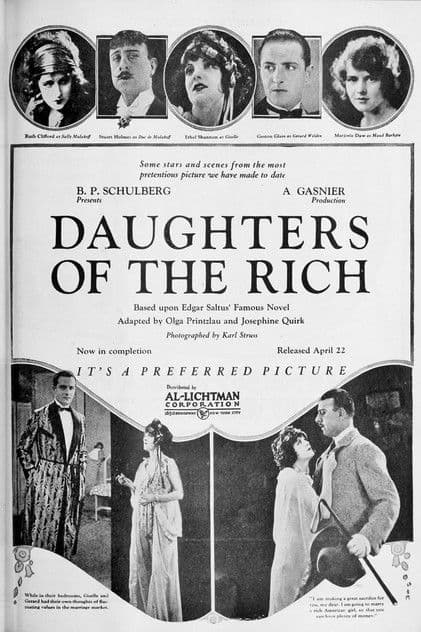 Daughters of the Rich poster