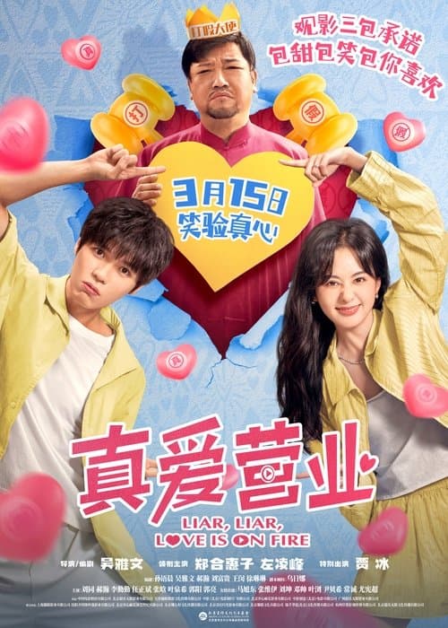 Liar, Liar, Love is on Fire poster
