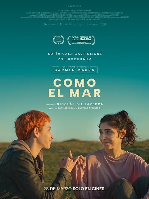 Como el mar poster