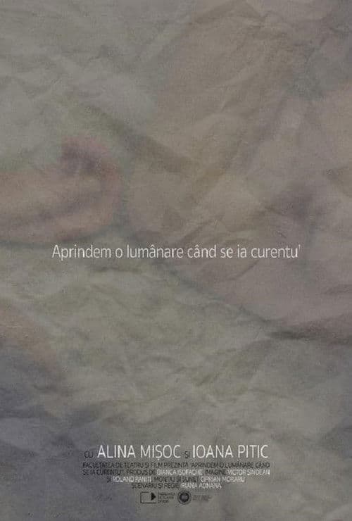 WE'LL LIGHT A CANDLE WHEN THE LIGHTS GO OUT poster