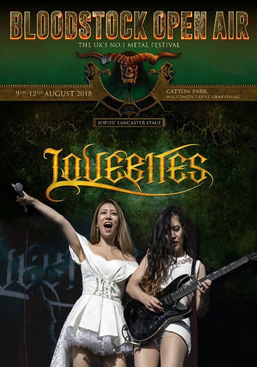 LOVEBITES - Live At Bloodstock 2018 poster