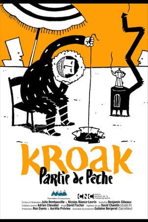 Kroak, partie de pêche poster