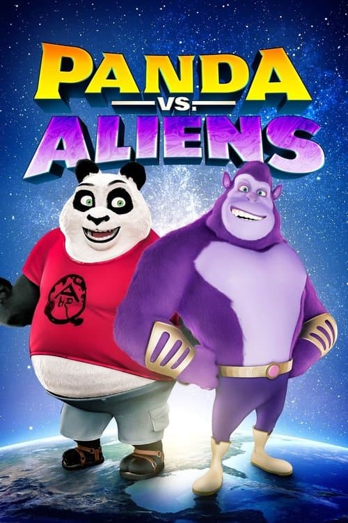 Panda vs. Aliens poster