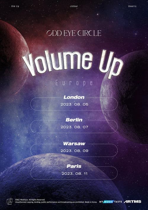 ODD EYE CIRCLE Volume Up poster