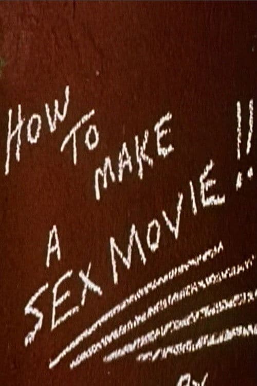 How to Make a Sex Movie poster