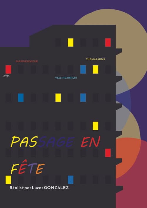 Passage en fête poster