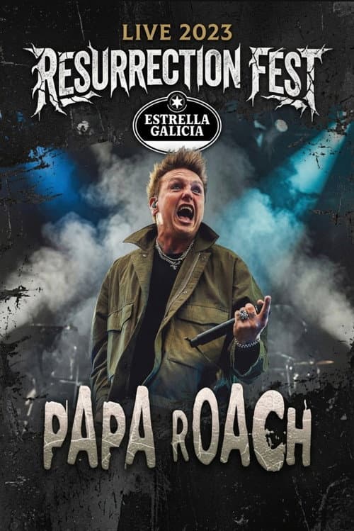 Papa Roach - Live at Resurrection Fest EG poster