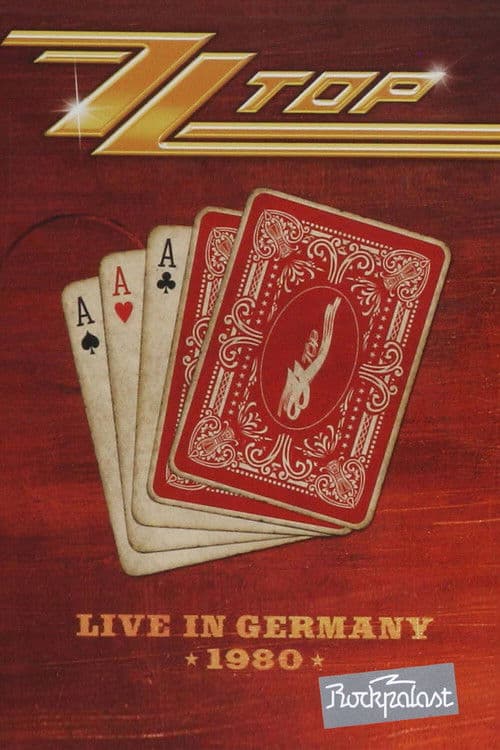 ZZ Top: Live in Germany 1980 poster