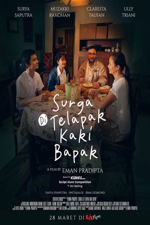 Surga Di Telapak Kaki Bapak poster