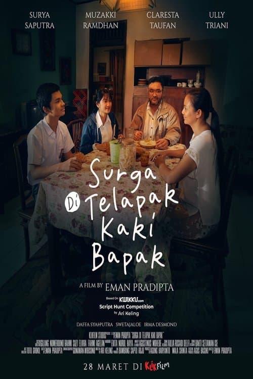 Surga Di Telapak Kaki Bapak poster