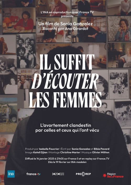 Il suffit d’écouter les femmes poster