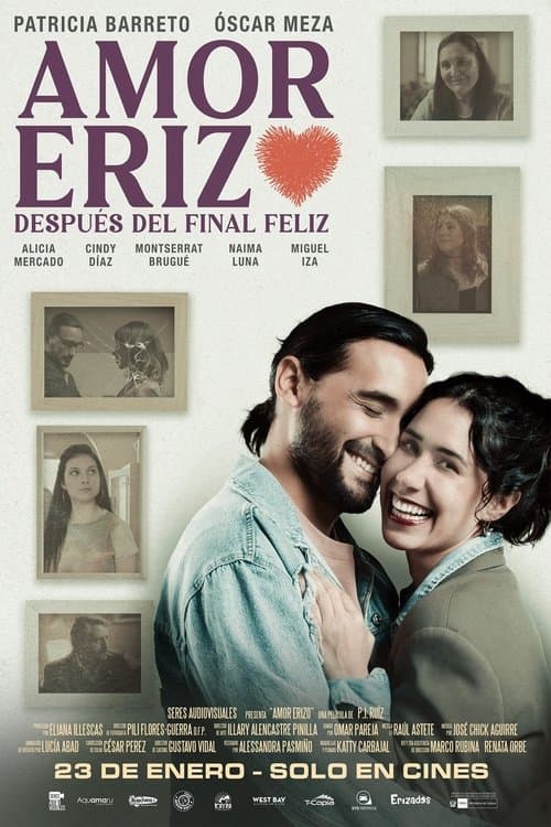 Amor erizo poster