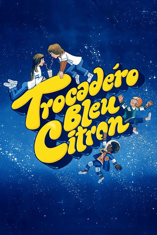 Trocadero Lemon Blue poster