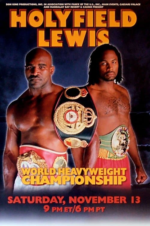 Evander Holyfield vs. Lennox Lewis II poster