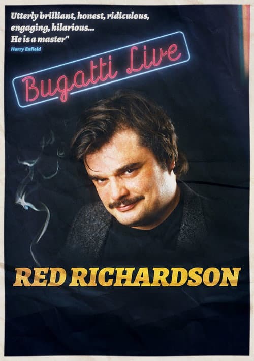 Red Richardson "Bugatti Live" poster