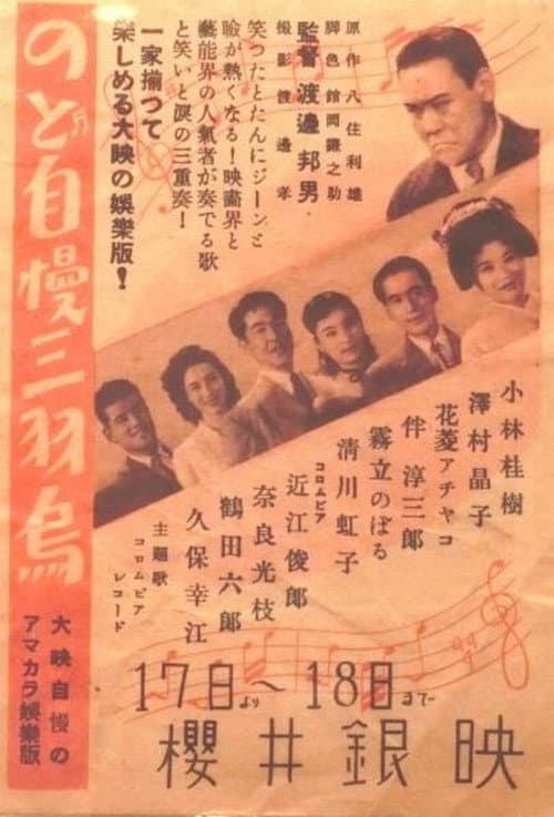 Nodo jiman sanbagarasu poster