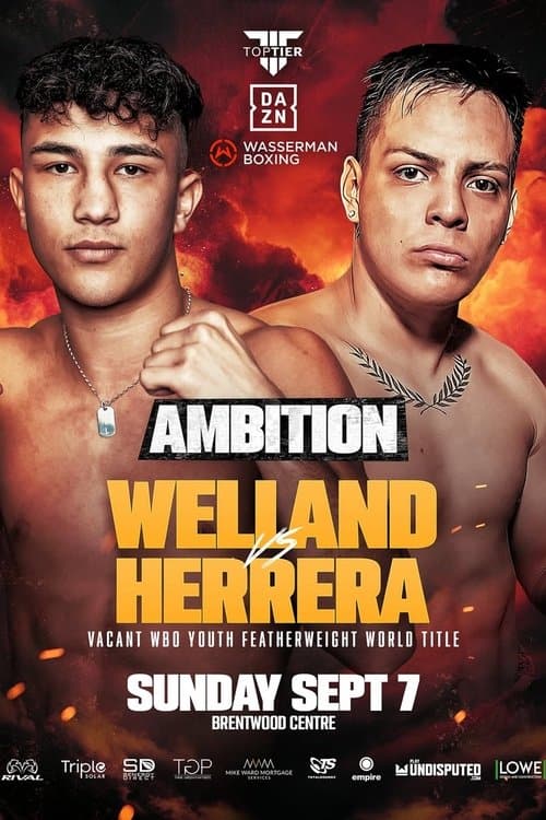 Tom Welland vs. Kevin Herrera poster