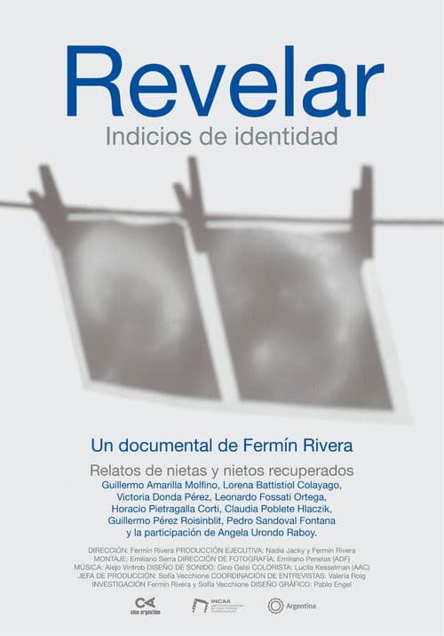Revelar: Indicios de identidad poster